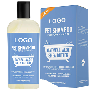 Private Label Luxury Organic Oatmeal Aloe Dog Shampoo