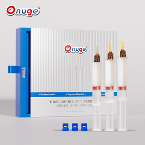 Double Barrel Pro Clinic Teeth Whitening Gel Syringe